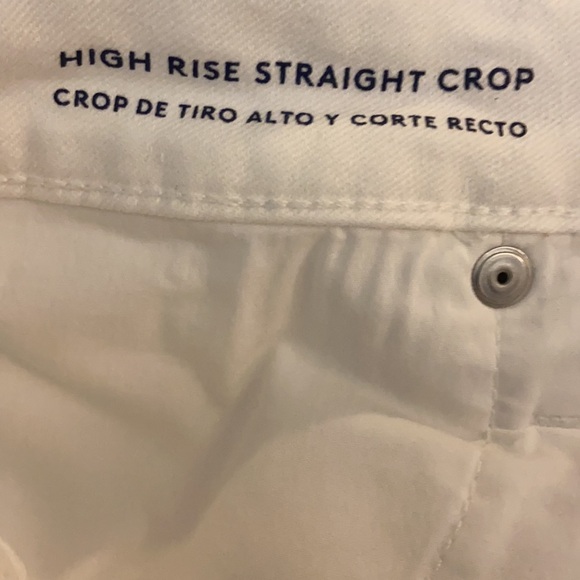 Universal Thread High Rise Straight White Pants Size 6/28 - Picture 4 of 5